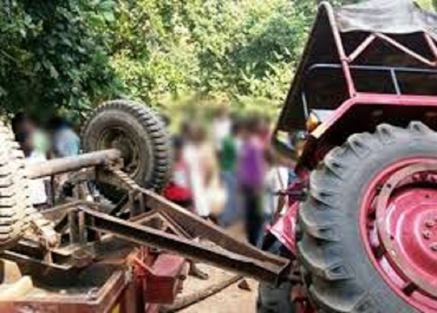 Accident tractorrr